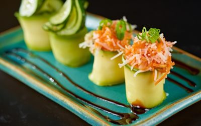Sushi vegano: conheça a versão com legumes no lugar do nori