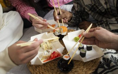 Um encontro de amigos merece comida japonesa