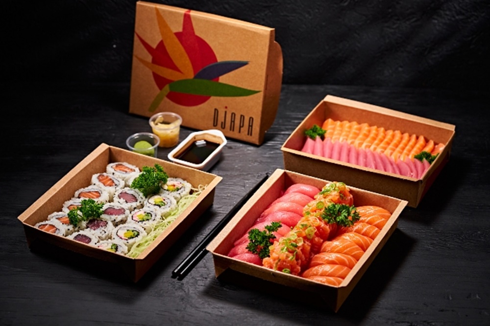 Combinados de sushi e sashimi do Djapa: peça no delivery!